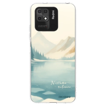 Picasee silikonska prozirna maskica za Xiaomi Redmi 10C - NOTHERN SILENCE