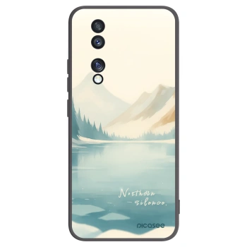 Picasee crna silikonska maskica za Honor 70 - NOTHERN SILENCE