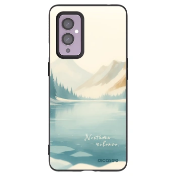 Picasee crna silikonska maskica za OnePlus 9 - NOTHERN SILENCE