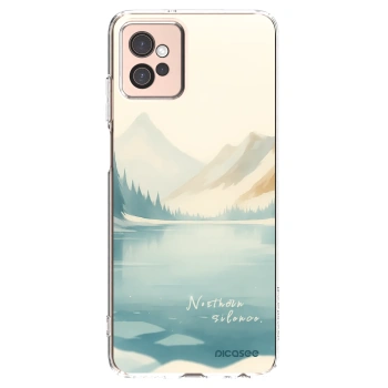 Picasee silikonska prozirna maskica za Motorola Moto G32 - NOTHERN SILENCE
