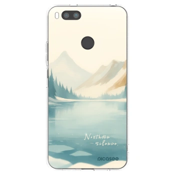Picasee silikonska prozirna maskica za Xiaomi Redmi A1 - NOTHERN SILENCE