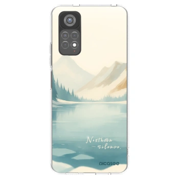 Picasee silikonska prozirna maskica za Xiaomi Redmi Note 11S 5G - NOTHERN SILENCE