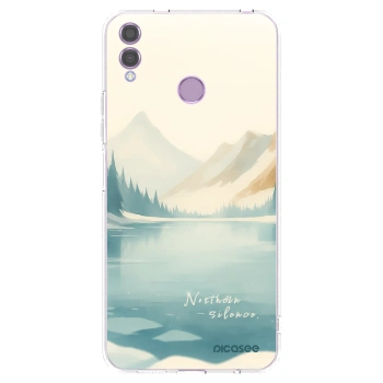 Picasee silikonska prozirna maskica za Honor 8X - NOTHERN SILENCE