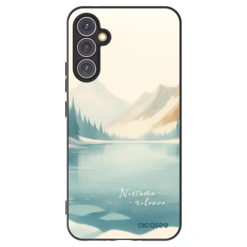 Picasee crna silikonska maskica za Samsung Galaxy A34 5G A346B - NOTHERN SILENCE