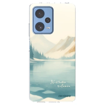 Picasee silikonska prozirna maskica za Xiaomi Redmi Note 12 Pro 5G - NOTHERN SILENCE