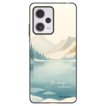 Picasee crna silikonska maskica za Xiaomi Redmi Note 12 Pro+ 5G - NOTHERN SILENCE