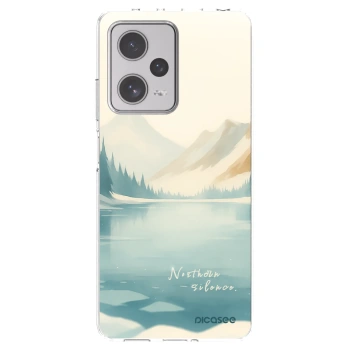 Picasee silikonska prozirna maskica za Xiaomi Redmi Note 12 Pro+ 5G - NOTHERN SILENCE
