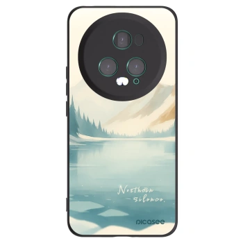 Picasee crna silikonska maskica za Honor Magic5 Pro - NOTHERN SILENCE