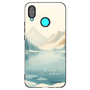 Picasee crna silikonska maskica za Huawei Nova 3 - NOTHERN SILENCE