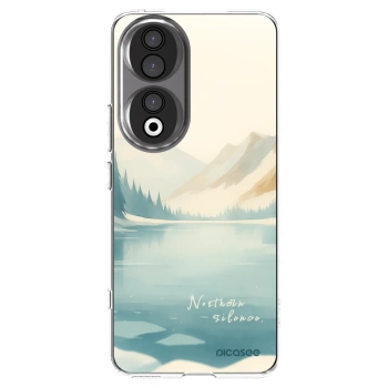 Picasee silikonska prozirna maskica za Honor 90 5G - NOTHERN SILENCE