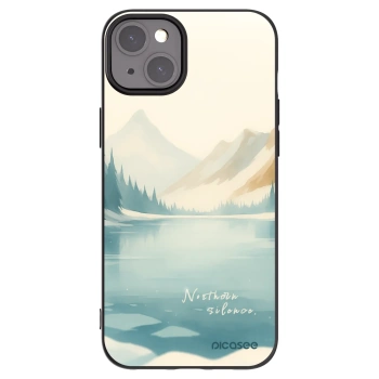 Picasee crna silikonska maskica za Apple iPhone 15 Plus - NOTHERN SILENCE