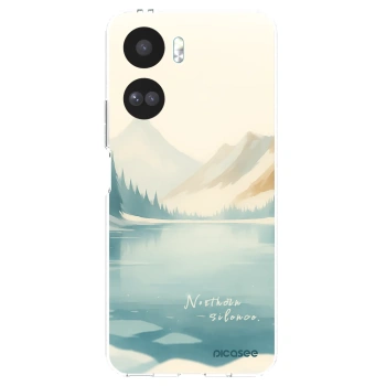 Picasee silikonska prozirna maskica za Honor 90 Lite 5G - NOTHERN SILENCE
