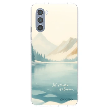 Picasee silikonska prozirna maskica za Motorola Moto G62 - NOTHERN SILENCE