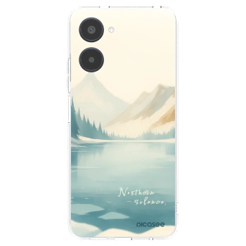 Picasee silikonska prozirna maskica za Realme 10 4G - NOTHERN SILENCE