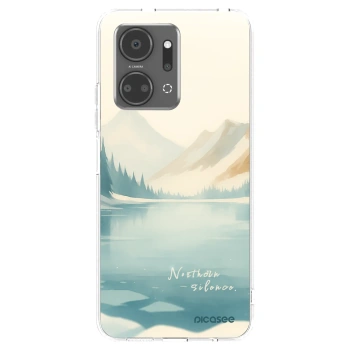 Picasee silikonska prozirna maskica za Honor X7a - NOTHERN SILENCE