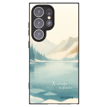 Picasee crna silikonska maskica za Samsung Galaxy S24 Ultra S928B 5G - NOTHERN SILENCE