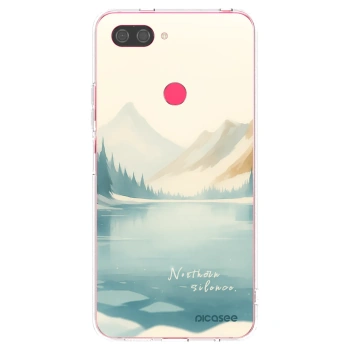 Picasee silikonska prozirna maskica za Xiaomi Mi 8 Lite - NOTHERN SILENCE