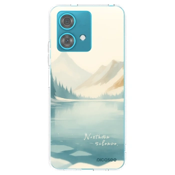 Picasee silikonska prozirna maskica za Motorola Edge 40 Neo - NOTHERN SILENCE