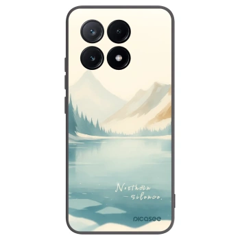 Picasee crna silikonska maskica za Xiaomi Poco X6 Pro - NOTHERN SILENCE