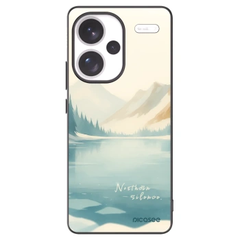 Picasee crna silikonska maskica za Xiaomi Redmi Note 13 Pro+ 5G - NOTHERN SILENCE