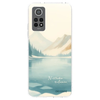 Picasee silikonska prozirna maskica za Xiaomi Redmi Note 12 Pro 4G - NOTHERN SILENCE