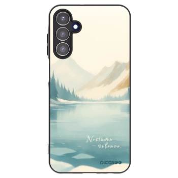 Picasee crna silikonska maskica za Samsung Galaxy A15 A156B 5G - NOTHERN SILENCE