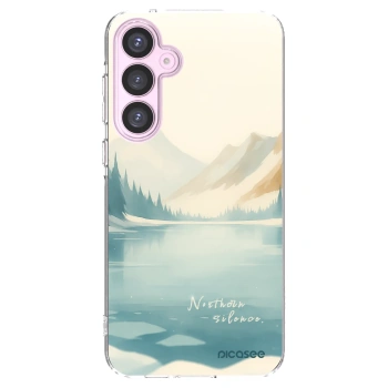 Picasee silikonska prozirna maskica za Samsung Galaxy A55 5G A556B - NOTHERN SILENCE