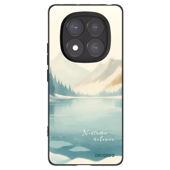 Picasee crna silikonska maskica za Xiaomi Redmi Note 14 Pro+ 5G - NOTHERN SILENCE