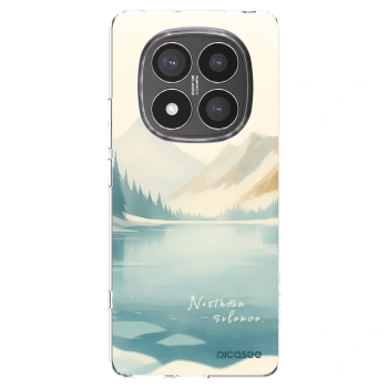 Picasee silikonska prozirna maskica za Xiaomi Redmi Note 14 Pro+ 5G - NOTHERN SILENCE