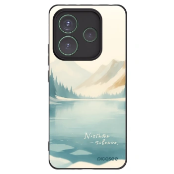Picasee crna silikonska maskica za Xiaomi Redmi Note 14 5G - NOTHERN SILENCE