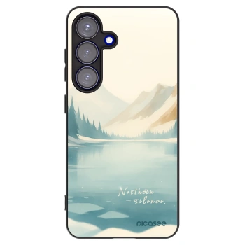 Picasee crna silikonska maskica za Samsung Galaxy S25 5G - NOTHERN SILENCE