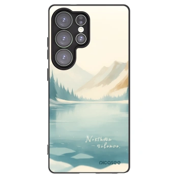 Picasee crna silikonska maskica za Samsung Galaxy S25 Ultra 5G - NOTHERN SILENCE
