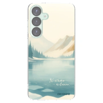 Picasee silikonska prozirna maskica za Samsung Galaxy S25+ 5G - NOTHERN SILENCE