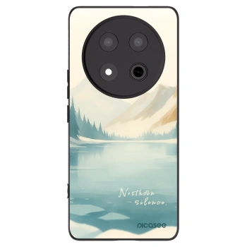 Picasee crna silikonska maskica za Honor Magic7 Lite 5G - NOTHERN SILENCE