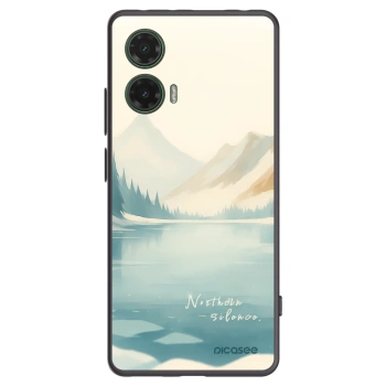 Picasee crna silikonska maskica za Motorola Moto G35 5G - NOTHERN SILENCE