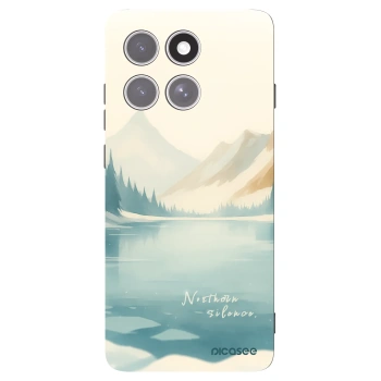 Picasee crna silikonska maskica za Motorola Edge 60 Pro - NOTHERN SILENCE