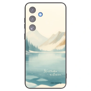 Picasee crna silikonska maskica za Samsung Galaxy S25 FE 5G - NOTHERN SILENCE