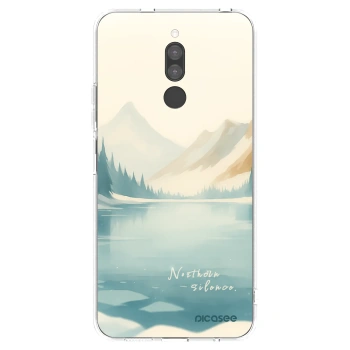 Picasee silikonska prozirna maskica za Xiaomi Redmi 8 - NOTHERN SILENCE