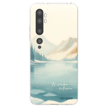Picasee silikonska prozirna maskica za Xiaomi Mi Note 10 (Pro) - NOTHERN SILENCE