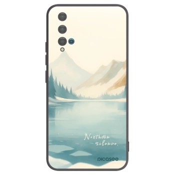 Picasee crna silikonska maskica za Huawei Nova 5T - NOTHERN SILENCE