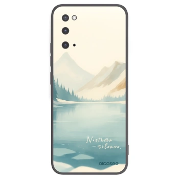 Picasee crna silikonska maskica za Samsung Galaxy S20 G980F - NOTHERN SILENCE