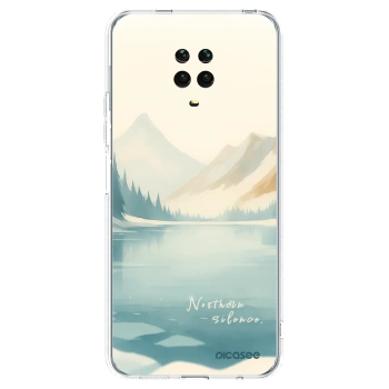 Picasee silikonska prozirna maskica za Xiaomi Redmi Note 9S - NOTHERN SILENCE