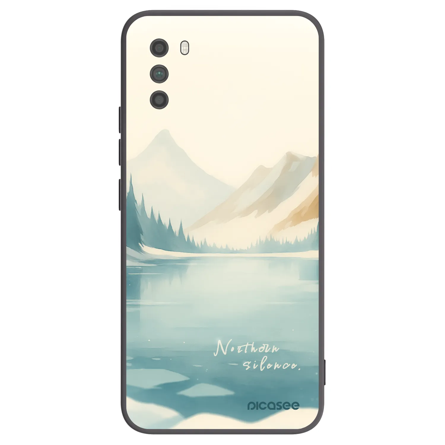 Picasee crna silikonska maskica za Xiaomi Poco M3 - NOTHERN SILENCE