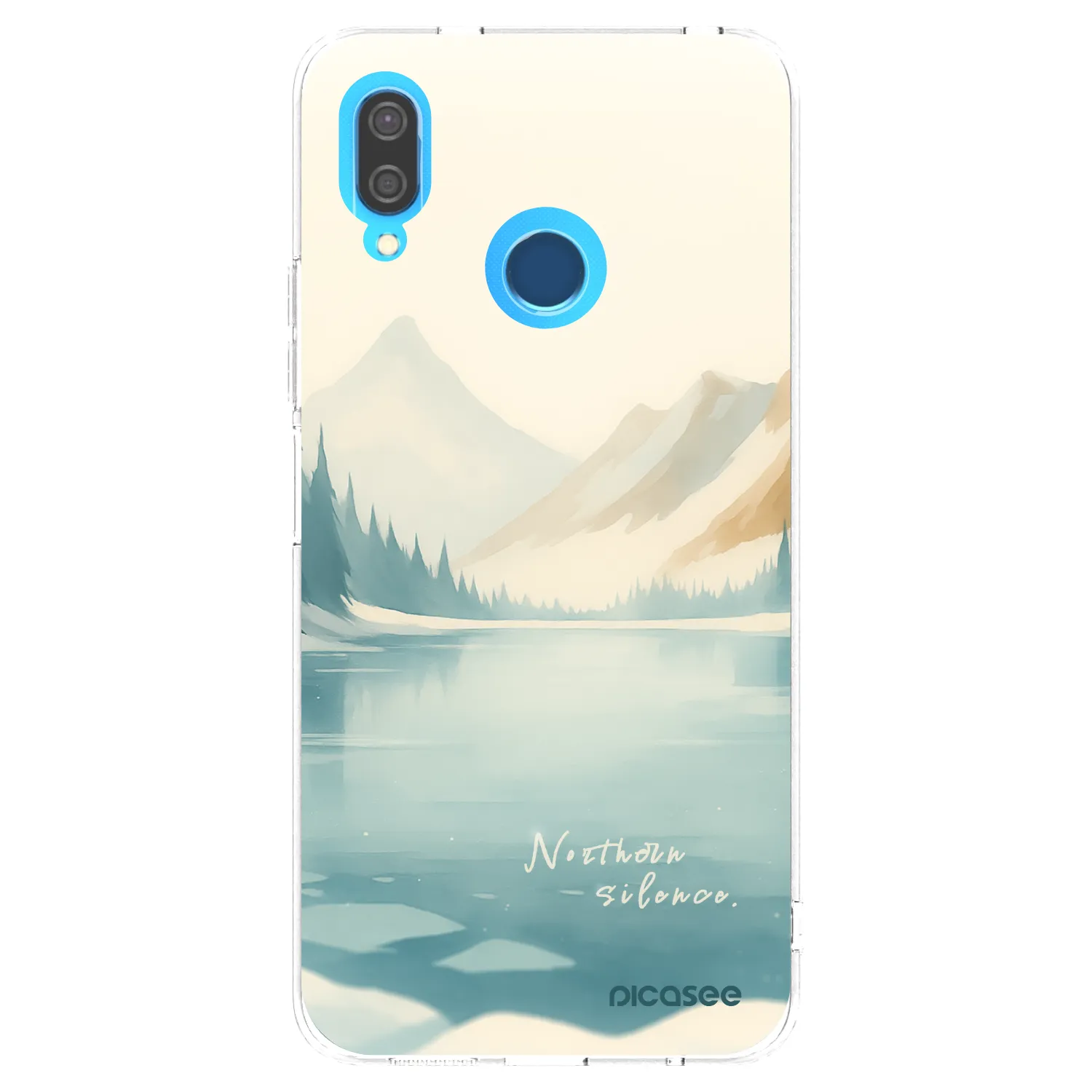 Picasee silikonska prozirna maskica za Huawei P20 Lite - NOTHERN SILENCE