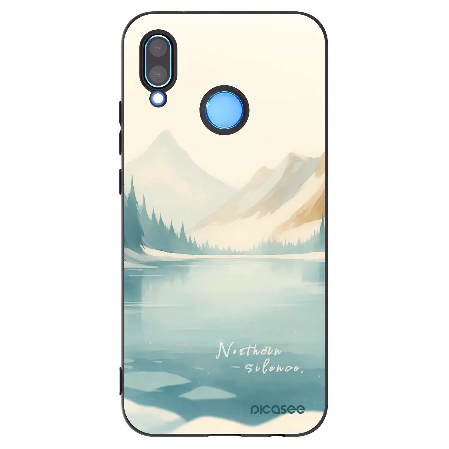 Picasee crna silikonska maskica za Huawei Mate 40 Pro - NOTHERN SILENCE