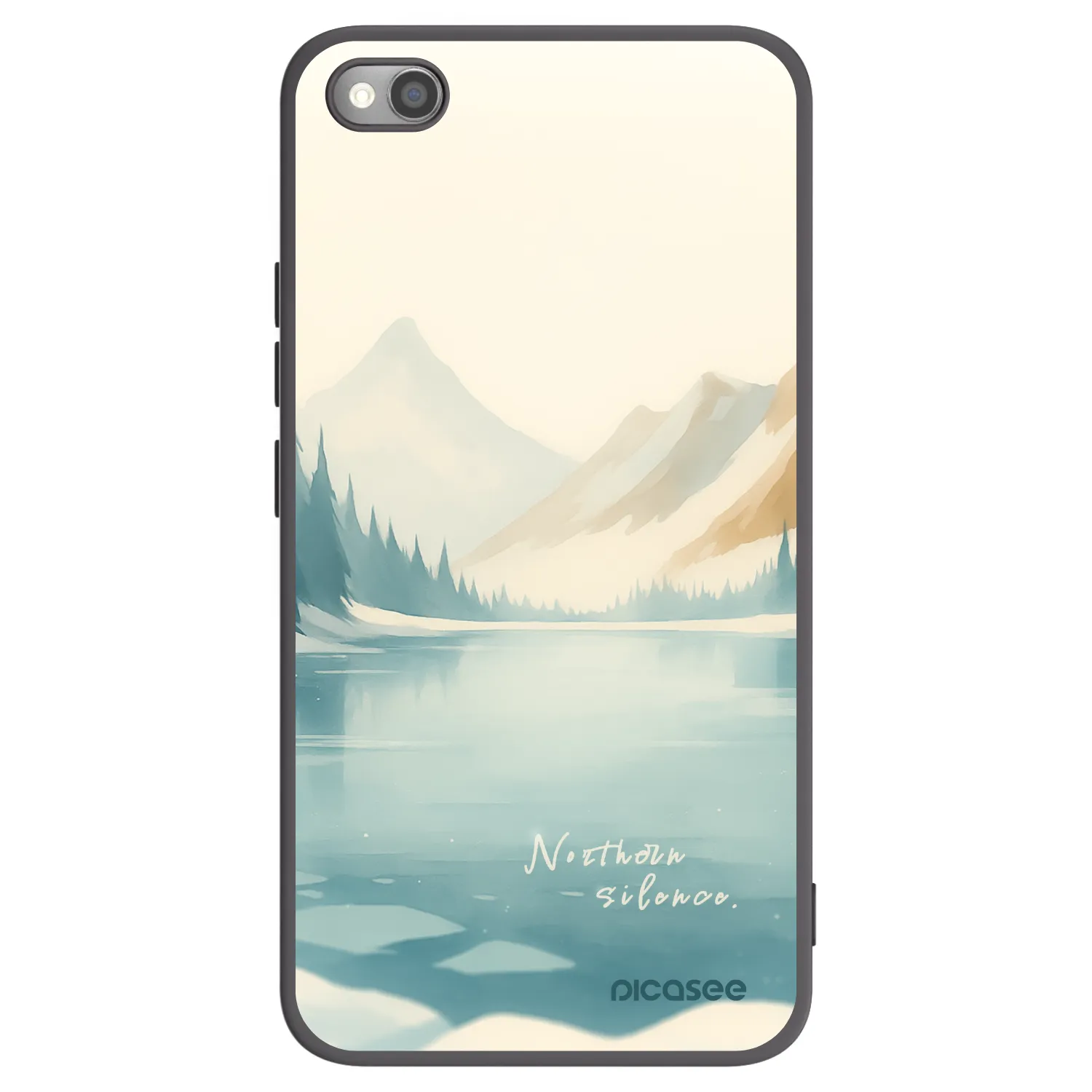 Picasee crna silikonska maskica za Xiaomi Redmi Note 11S 5G - NOTHERN SILENCE