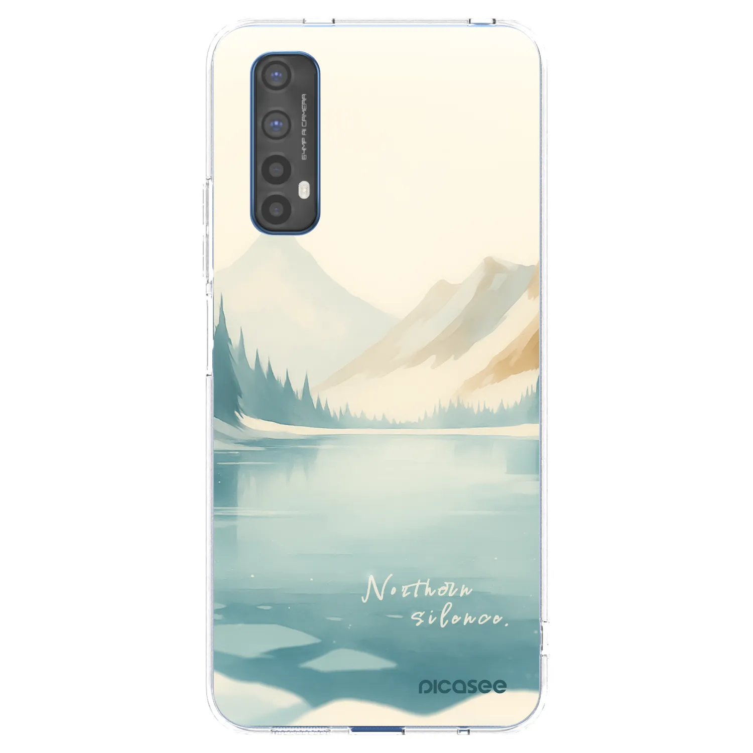 Picasee silikonska prozirna maskica za Realme 7 - NOTHERN SILENCE