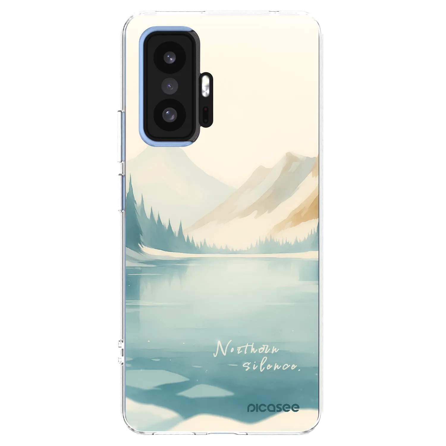 Picasee silikonska prozirna maskica za Xiaomi 11T Pro - NOTHERN SILENCE