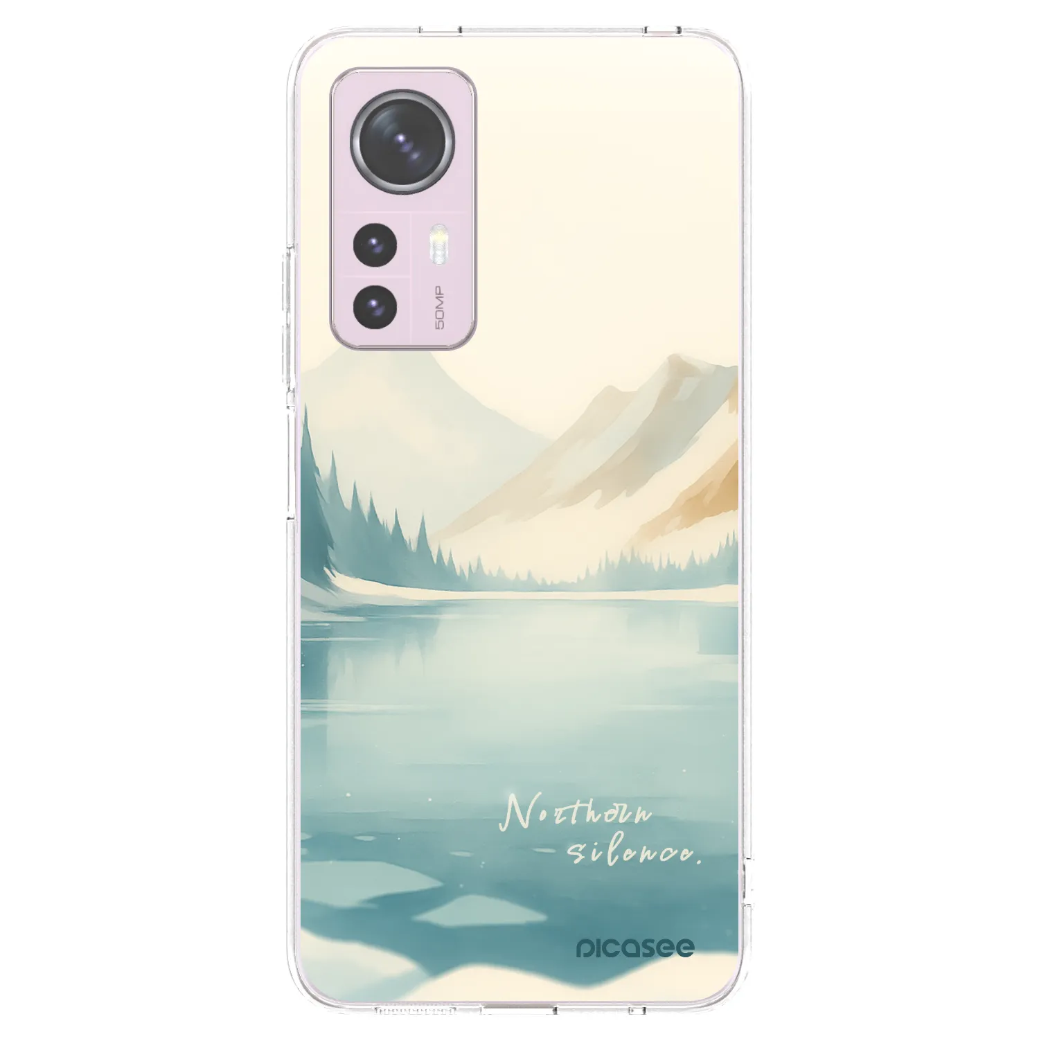 Picasee silikonska prozirna maskica za Xiaomi 12 - NOTHERN SILENCE