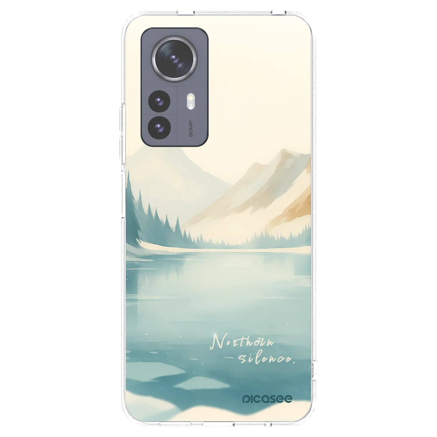Picasee silikonska prozirna maskica za Xiaomi 12 Pro - NOTHERN SILENCE